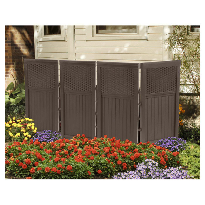 Suncast 3.5 ft. H x 2 ft. W Vinyl Privacy Screen & Reviews Wayfair